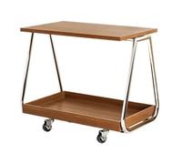 LICONG-2020 Mesa Auxiliar Mesa Auxiliar de sofá móvil con Ruedas, Moderna y Minimalista, for Sala Estar Mesa Esquina