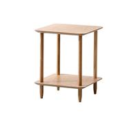 LICONG-2020 Mesa Auxiliar Mesa Auxiliar de sofá Sencilla for Sala Estar, Mesa Noche Doble Cuadrada