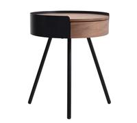 LICONG-2020 Mesa Auxiliar Mesa Auxiliar Redonda for sofá, mesita de Noche for Dormitorio, Mesa Centro, Esquina Moderna y Minimalista for Sala Estar