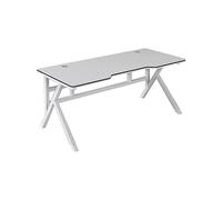 LICONG-2020 Mesa de PC Mesa de PC de Escritorio, Mesa de Juegos Blanca, Mesa de Dormitorio Simple en Vivo, Mesa de hogar, Mesa de PC Blanca y Negra(Blanco,100 * 60 * 74cm)