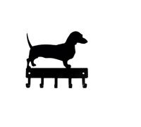 LICONG-2020 Perchero colgante Arte de pared Metal 9 pulgadas ancho for colgar en la, llavero, colgador correa for perro, artesanal hierro(Grande)