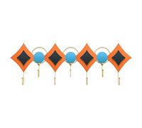 LICONG-2020 Perchero colgante Colgador de entrada lujo, estante almacenamiento llaves, gancho creativo for ropa montado en la pared, decoración