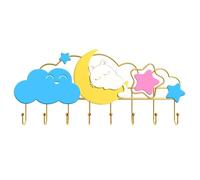 LICONG-2020 Perchero colgante Gancho de entrada creativo for abrigos, gancho almacenamiento en la pared, for ropa y sombreros lujo, perchero for después entrar por puerta for dormitorio, baño(Grande)