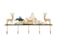 LICONG-2020 Perchero colgante Ganchos de Metal for abrigos, ganchos hierro, creativos for puerta, for colgar en la pared decorativos for entrada(Grande)