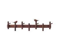 LICONG-2020 Perchero colgante Perchero de madera creativo for almacenamiento abrigos, for puerta entrada sala estar, montado en la pared, ganchos for llaves y sombreros(Medio)