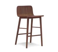 LICONG-2020 Taburetes de Bar Taburete Alto marrón for Bar, Restaurante, hogar, Silla Alta de Madera, Disponible en Varios tamaños(Pequeño)