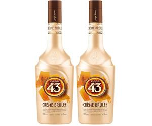 Licor 43 CRÈME BRÛLÉE - Edición Especial, Licor Cremoso con Toques de Caramelo y Vainilla - Botella 700ml (Paquete de 2)