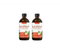 Licor Amargo De GuanáBana - Con Moringa, BúFalo Negro Y OréGano - Favorece La DigestióN,（2Pcs）