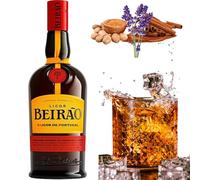 Licor Beirao Portugal - Ideal Beberlo con hielo y una rodajita de limón - Sabor a Canela, Romero, nuez mozcada.