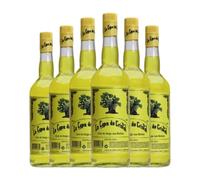 Licor de hierbas Panizo La Cepa de Cristal 1 L (Caja de 6 Botellas de 1 L)