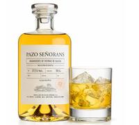 Licor de Hierbas - Pazo de Señorans | Elaboración tradicional gallega | Notas aromáticas naturales | Ideal como digestivo | Botella 700 ml | 1 botella