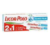 Licor del Polo dentífrico Blanco Polar 2x75 ml