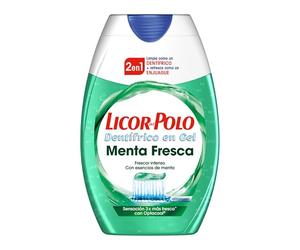Licor del Polo - Pasta de Dientes 2 en 1 Menta Fresca, Fresh, 75 Mililitros