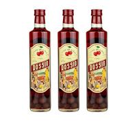 Licor Ginja Rossio destilado premium selección gourmet - 3 Botellas x 70 cl