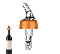 Licor Verter Spout - Botella De Botella Para Alcohol, Repelente De Alcohol | Automático Medido Para Picos Para Alcohol, Dispensador De Disparos De Acero Inoxidable Sin Drip Para Dom