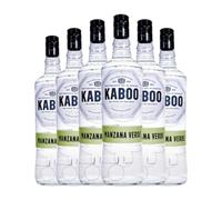 Licores Antonio Nadal Kaboo Manzana Verde Botella Misil 1 L (Caja de 6 Botella Misil de 1 L)