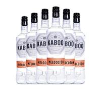 Licores Antonio Nadal Kaboo Melocotón Botella Misil 1 L (Caja de 6 Botella Misil de 1 L)