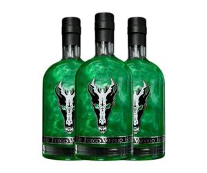 Licores Fuego Valyrio 70 aja de 3 Botellas de 70 cl)
