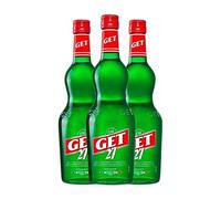 Licores Get 27 Pippermint Botella Magnum 1,5 L (Caja de 3 Botella Magnum de 1,5 L)
