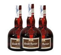 Licores Grand Marnier Rojo 70 cl (Caja de 3 Botellas de 70 cl)