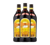 Licores Kahlúa Licor de Café Botella Misil 1 L (Caja de 3 Botella Misil de 1 L)