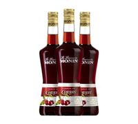Licores MoninCocktail Cereza Cherry 70 aja de 3 Botellas de 70 cl)
