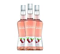 Licores MoninCocktail Lychee Litchi 70 aja de 3 Botellas de 70 cl)