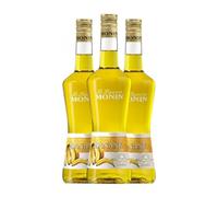 Licores MoninCocktail Plátano Banane 70 aja de 3 Botellas de 70 cl)