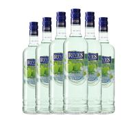 Licores Rives Manzana Verde sin alcohol 70 cl (Caja de 6 Botellas de 70 cl)