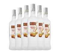 Licores Rives Melocotón 70 cl (Caja de 6 Botellas de 70 cl)