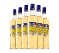 Licores Rives Melocotón sin alcohol 70 cl (Caja de 6 Botellas de 70 cl)