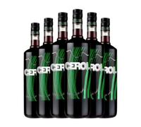 Licores Sinc Cerol Licor de Café Botella Misil 1 L (Caja de 6 Botella Misil de 1 L)