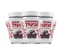Licores Toschi Cereza Amarena Frutto & Sciroppo Botella Medium 50 cl Sin Alcohol (Caja de 3 Botella Medium de 50 cl)