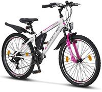Licorne Bike Guide Premium Mountain Bike en bicicleta de 20, 24, 26, 27,5 y 29 pulgadas para niñas, niños, hombres y mujeres