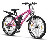 Licorne Bike Guide Premium Mountain Bike en bicicleta de 20, 24, 26, 27,5 y 29 pulgadas para niñas, niños, hombres y mujeres