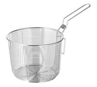 Licsaliwe Canasta de freidora de Acero Inoxidable con Mango, Cesta de Frito de Malla Fina de 6.3 Pulgadas para filtrado y Drenaje de Aceite
