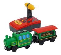 Licsaliwe Coche eléctrico de Tren con Control Remoto, Tren motorizado con música Ligera para niños (Estilo 2)