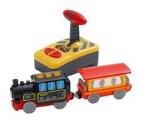 Licsaliwe Coche eléctrico de Tren con Control Remoto, Tren motorizado con música Ligera para niños(Style3)