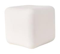 Licsaliwe Cubo para aliviar el estrés de 2.0 in, Color Blanco, Juguete elástico para aliviar la ansiedad, Juguetes sensoriales elásticos para Adultos y niños