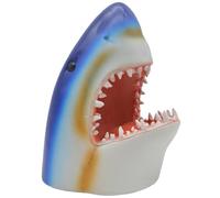 Licsaliwe Estatua de tiburón, decoración de Resina de Dibujos Animados Divertidos 8, 7, Esqueleto de Halloween para el hogar, Patio al Aire Libre, Bar, jardín