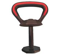 Licsaliwe Mango convertidor de Pesas Rusas con Base, Agarre Ajustable con Mancuernas para Gimnasio en casa, Entrenamiento con Pesas portátil