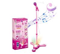 Licsaliwe Niños, con Luces Intermitentes y Soporte: Divertido Juguete de Efectos Musicales para Cantar, Jugar y Regalar(Estilo 1)
