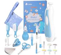 Lictin Set para Cuidado del Bebé-31 en 1 recargable cortaúñas eléctrico para bebé set, Lima de uñas para bebés con iluminación automática, Portátil Kit de Aseo para Bebés, ¡gran idea de regalo