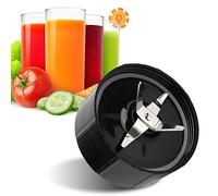 Licuadora de cuchillas cruzadas, 250 W, reutilizable, extractor Nutribullets, cuchilla Magic Bullets, tapas, repuestos para licuadora y batidora.