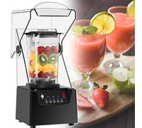 Licuadora de encimera profesional, batidora comercial de 2200W, for hacer batidos, platos de frutas y exprimidor de leche de soja