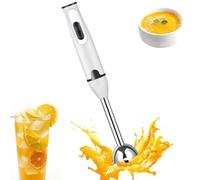 Licuadora de inmersión, licuadora de mano para el hogar de 400W, licuadora de inmersión para cocina con cuchilla de acero inoxidable, procesador eléctrico de alimentos para cocina