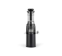 H.Koenig Licuadora para Frutas y Verduras de Prensado en Frío, Extractor de Jugos, 0.8 Litro, 60 RPM, 250 W, Libre de BPA, Negro GSX16, 44 Decibelios, Plástico