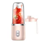 Licuadora de una sola taza | Exprimidor recargable por USB, máquina de exprimir batidos de frutas personal para desayuno, apartamento, vacaciones, camping, gimnasio, oficina, hogar, picnic, playa