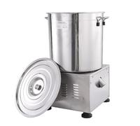 Licuadora de verduras, centrífuga de ensalada comercial - Centrifugadora de lechuga de acero inoxidable de 15 litros | Lavadora eléctrica de ensalada de secado rápido para verduras, verduras,