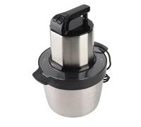 Licuadora Eléctrica con Procesador de Alimentos de Acero Inoxidable, 6L, 2000W, C con 2 Engranajes para Picar Verduras y Carne de Manera Eficiente